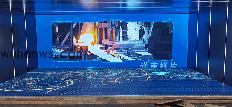 一冶总部展厅LED显示屏案例